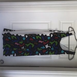 Dress. Joseph Ribbkof multicolored dress. Worn once